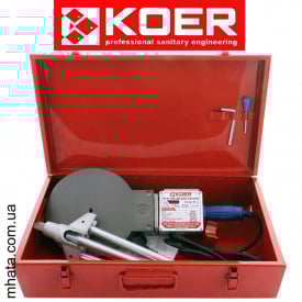 Паяльник для поліпропіленової труби KOER SET-05 (2400Вт, без насадок)