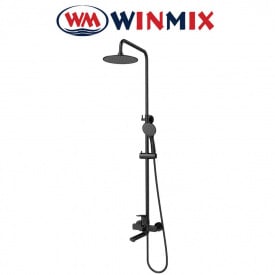 Душова колона із змішувачем Winmix Premium Mone Black 009-J, Польща