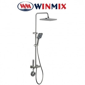 Душова колона із змішувачем Winmix Premium MARLIN GRAPHITE 009-J, Польща