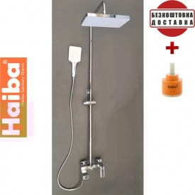 Душова колона із змішувачем HAIBA Gaudi (Chr-009-J)