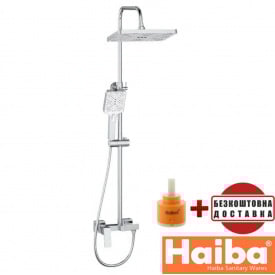 Душова колона із змішувачем HAIBA Gaudi (Chr-003-J)