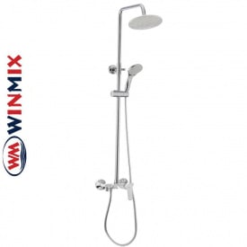 Душова колона із змішувачем Winmix Premium SOFIA White/Chrome-009-J, Польща