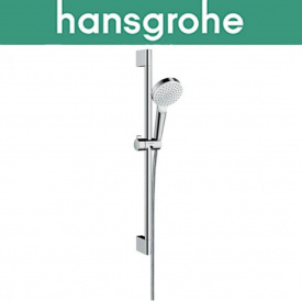 Душовий набір зі стійкою Hansgrohe (art 26533400) Crometta 1jet 65 см, Хром