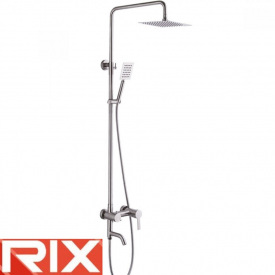 Душова колона із змішувачем Rix NOX-009-J SUS304 із нержавіючої сталі