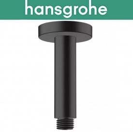 Тримач Hansgrohe (art 27804670) для душу стельовий, Vernis Blend, Чорний мат