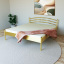 Кровать Tobi Sho GLORIA-1 (38) полуторная металлическая 190X140 Золотой Вишгород