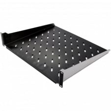 Полка консольная CMS UA-SHC400B 19" 2U 48x40x8.7 см Черный (114954)