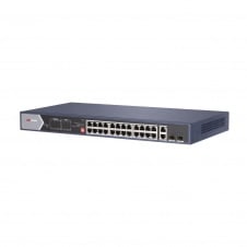 PoE коммутатор Hikvision DS-3E0528HP-E 24 порта PoE (178918)
