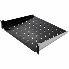 Полка консольная CMS UA-SHC400B 19" 2U 48x40x8.7 см Черный (114954) Коломыя