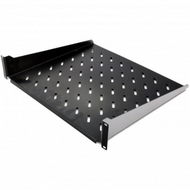 Полка консольная CMS UA-SHC400B 19" 2U 48x40x8.7 см Черный (114954)