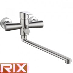 Змішувач для ванни довгий ніс Rix LUX-006 Euro, SUS304 з нержавіючої сталі Ровно