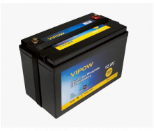 Аккумуляторная батарея Vipow LiFePO4 12.8V 100Ah со встроенной ВМS платой 80A