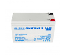 Аккумулятор мультигелевый LogicPower AGM LPM-MG 12 - 7.5Ah