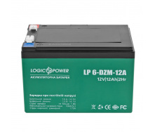 Аккумуляторная батарея LogicPower LP 12V 12AH (6-DZM-12) AGM