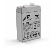 Аккумуляторная батарея AGM Ritar RT655 6V 5.5Ah