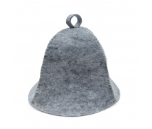 Шапка банная Luxyart Колпак One Size Серый (XL-004)