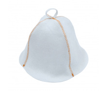 Банная шапка Luxyart One Size Белый (XL-319)