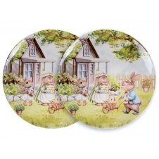 Набор тарелок Rabbit family 26 cm из 2-х штук Lefard