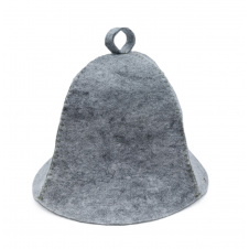 Шапка банная Luxyart Колпак One Size Серый (XL-004)