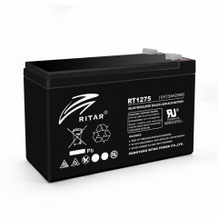 Аккумуляторная батарея AGM Ritar RT1275B 12V 7.5Ah Київ