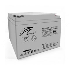 Аккумуляторная батарея AGM Ritar RT12280 12V 28Ah Ровно