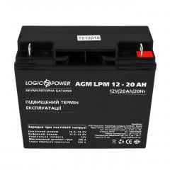 Аккумулятор свинцово-кислотный LogicPower AGM LPM 12 - 20 AH Николаев