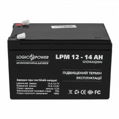 Аккумулятор свинцово-кислотный LogicPower AGM LPM 12 - 14 AH Николаев