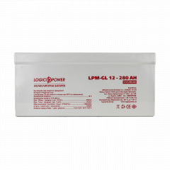 Аккумулятор гелевый LogicPower LPM-GL 12V - 280 Ah Львів