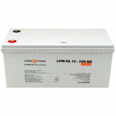 Аккумулятор гелевый LogicPower LPM-GL 12 - 200 AH Київ
