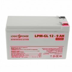 Аккумулятор гелевый LogicPower LPM-GL 12 - 9 AH Київ