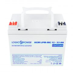 Аккумулятор мультигелевый LogicPower AGM LPM-MG 12 - 33Ah Ізмаїл