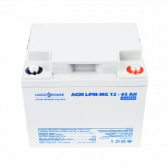 Аккумулятор мультигелевый LogicPower AGM LPM-MG 12 - 45Ah Київ