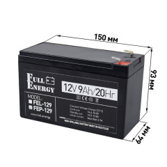 Аккумулятор Full Energy FEP-129 12V 9AH Киев