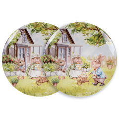 Набор тарелок Rabbit family 26 cm из 2-х штук Lefard Киев