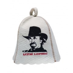 Банная шапка Luxyart Крутий хлопчина One Size белый LС-58 Київ