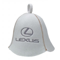 Банная шапка Luxyart Lexus One Size белый LA-916 Киев