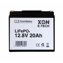 Аккумулятор LiFePO4 XON PowerBattery 12.8V 20Ah Черный (XBLFPW12020B 3114) Михайлівка