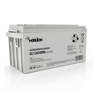 Аккумуляторная батарея GEL Merlion GL12650M6 12 V 65 Ah