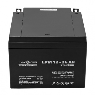 Аккумуляторная батарея LogicPower LPM 12V 26AH LP4134