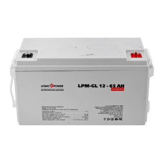 Аккумулятор гелевый LogicPower LPM-GL 12 - 65 AH