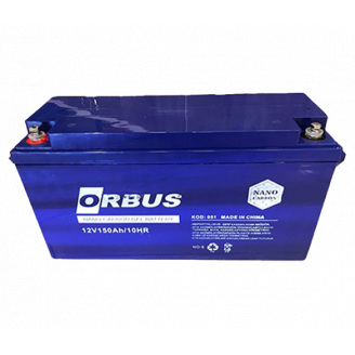 Аккумуляторная батарея ORBUS CG12150 GEL 12V 150 Ah