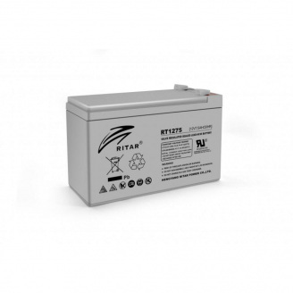 Аккумуляторная батарея Ritar AGM RT1275 12V 7.5Ah