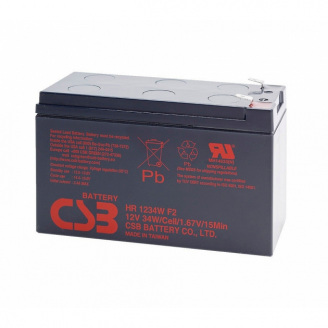 Аккумуляторная батарея AGM CSB HR1234WF2 12V 9Ah