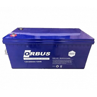 Аккумуляторная батарея ORBUS CG12200 GEL 12V 200 Ah