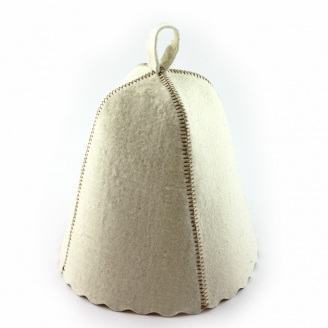 Банная шапка Luxyart Оne size Белый (LR-970)