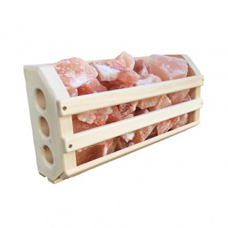 Cоль для бани и сауны No Brand Гималайская Полка 5,5 кг Розовый (4523432)