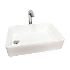 Раковина накладна VBI Velletri White (VBI-015900) Лубны