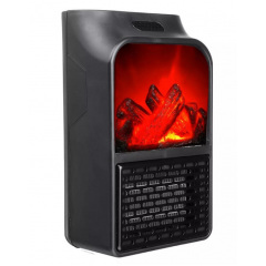 Камин-обогреватель Flame Heater 1000 Вт Черный (2104618715) Нікополь