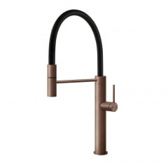 Змішувач для кухні Gessi 316 Copper Brushed PVD мідь (60010708) Рівне