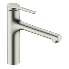 Змішувач для кухні Hansgrohe Zesis M33 з витяжним душем сталь (74801800) Киев